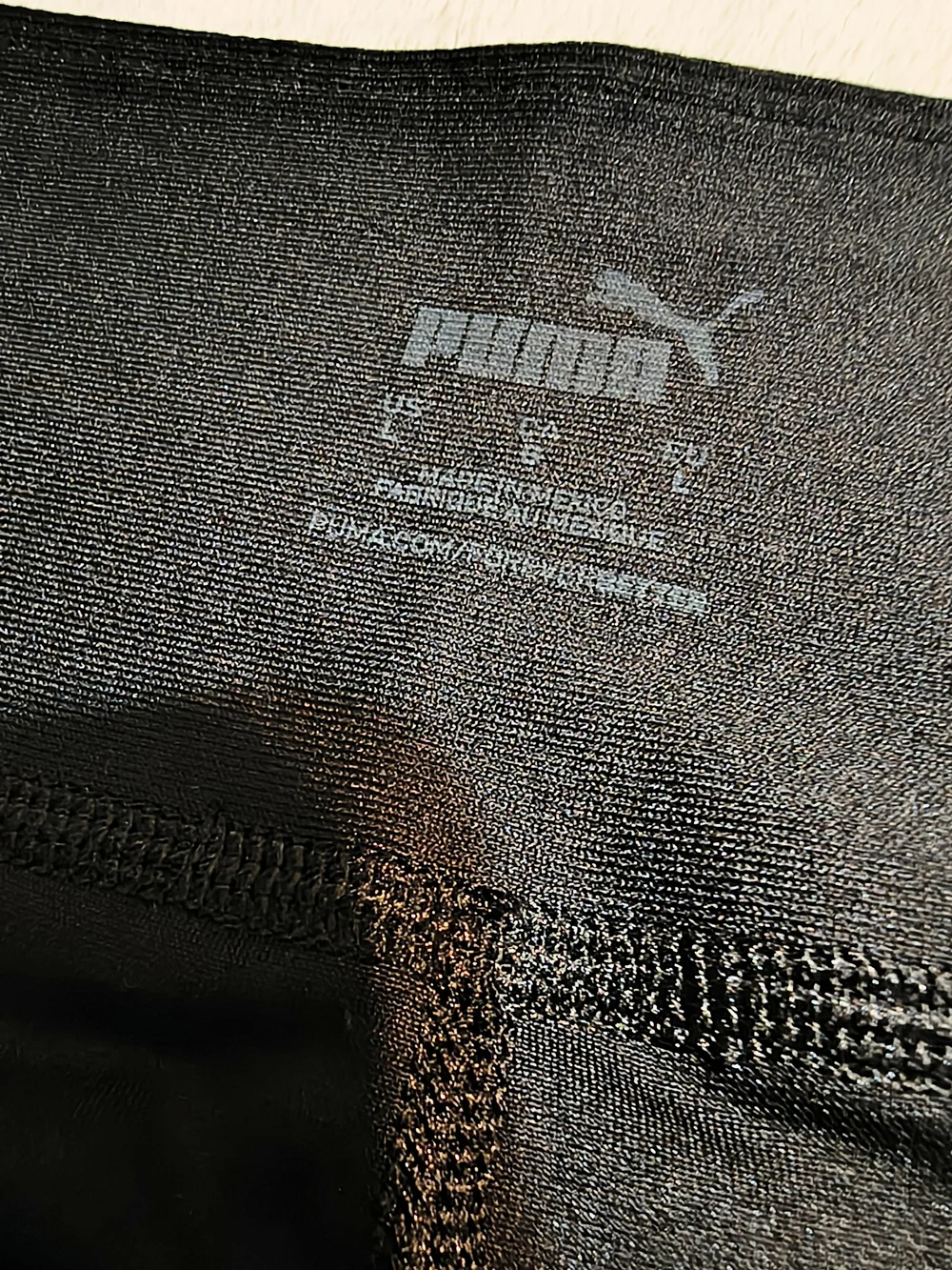Puma Women's Purple And Black Logo Athletic Shorts Lot Of 2